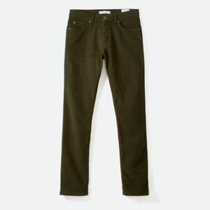 Billy Reid Huckberry moleskin jeans Size 38 Earth Green NWOT